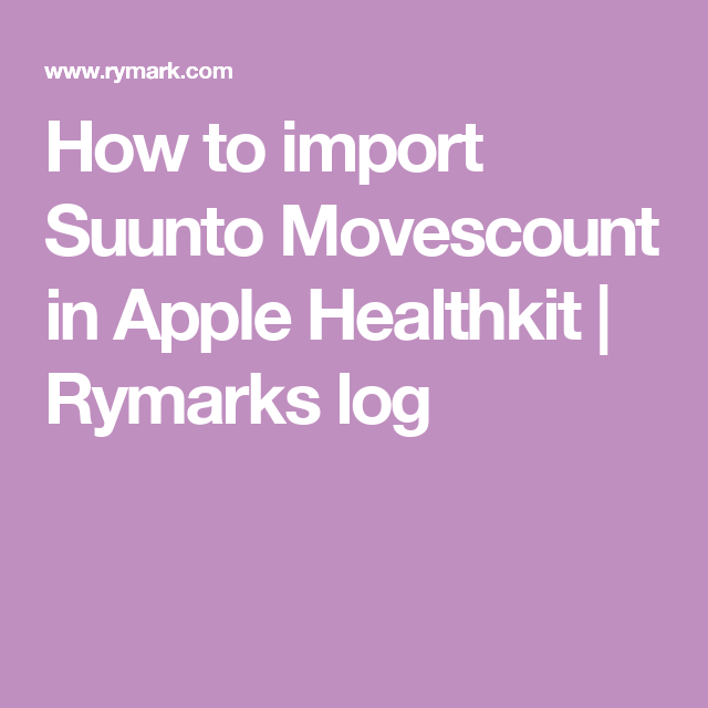 Movescount for mac